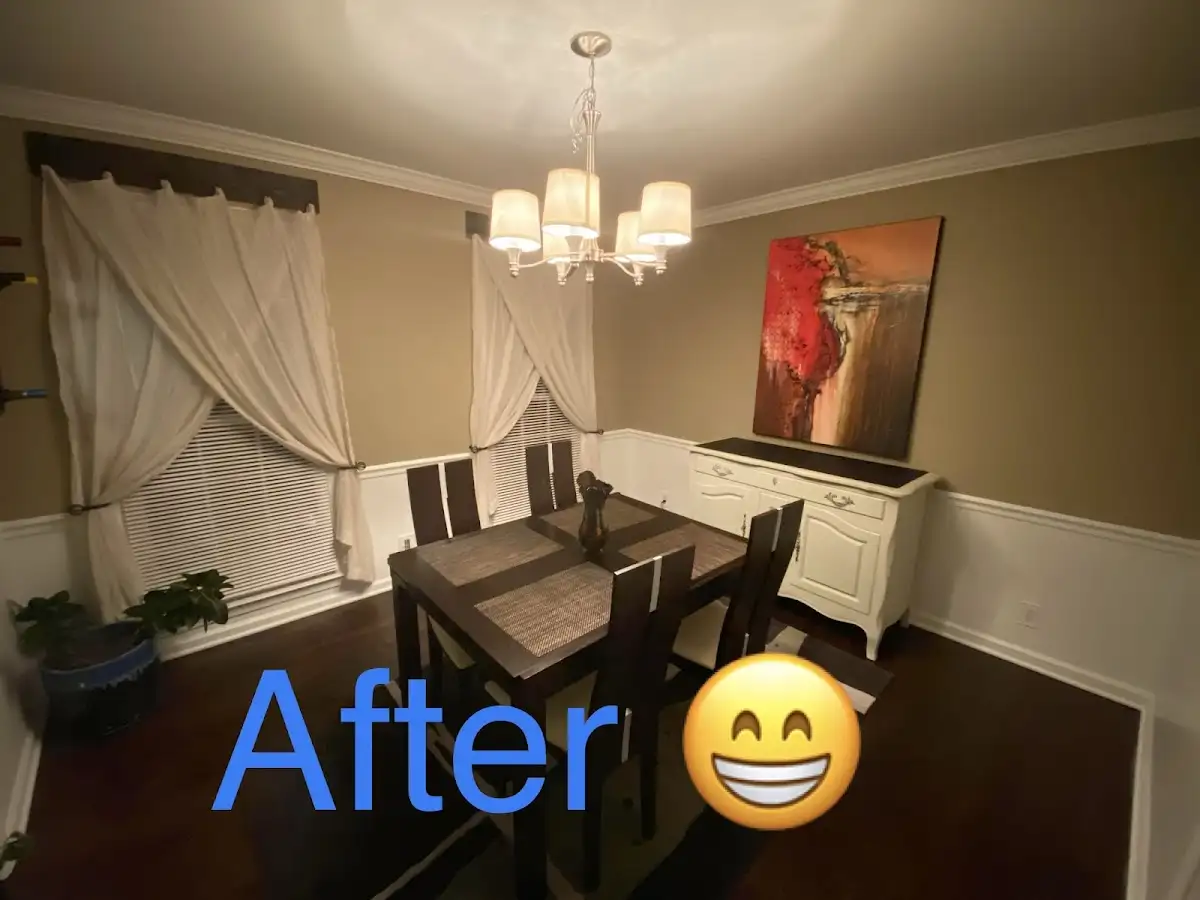 Professional dining room restoration after water damage in Menlo Park
