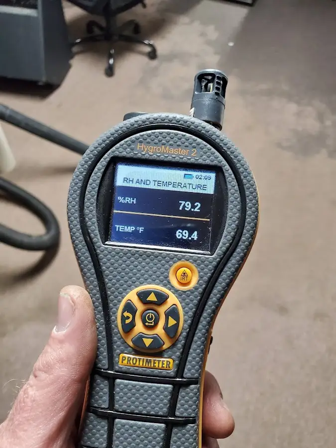 Moisture meter humidity assessment for Fire & Smoke Damage Restoration in Menlo Park